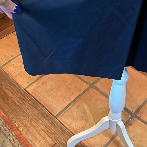 Theory Dark Navy Blue Wide Leg Culotte, 2! - Picture 3 of 9